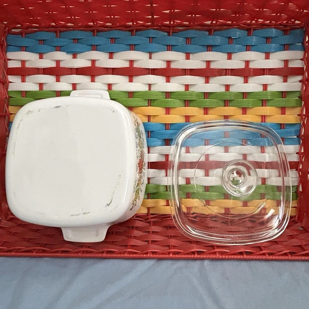 Vintage Corning Ware Spice O' Life 1.5 Qt Casserole‎ Dish A-1 1/2-B with Lid